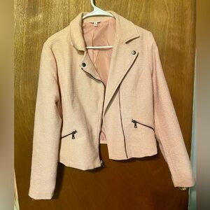 Light Pink Tweed Jacket